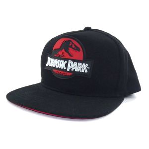 Jurassic Park: Red Logo Curved Bill Cap Preorder