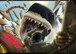 Jaws: Attack Limited Edition Art Print