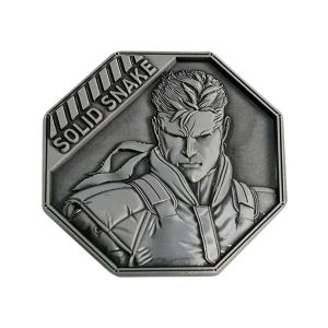 Metal Gear Solid: Moneda coleccionable Solid Snake de edición limitada