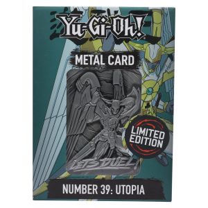 Yu-Gi-Oh!: Number 39 Utopia Limited Edition Metal Card Preorder