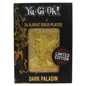 Yu-Gi-Oh!: Dark Paladin Limited Edition 24K Gold Plated Metal Card Preorder