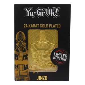Yu-Gi-Oh!: Jinzo Limited Edition 24K Gold Plated Metal Card