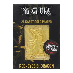 Yu-Gi-Oh!: Red Eyes Black Dragon Limited Edition 24K Gold Plated Metal Card