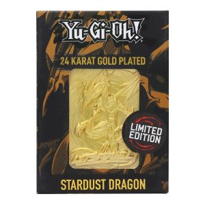 Yu-Gi-Oh!: Stardust Dragon Limited Edition 24K Gold Plated Metal Card