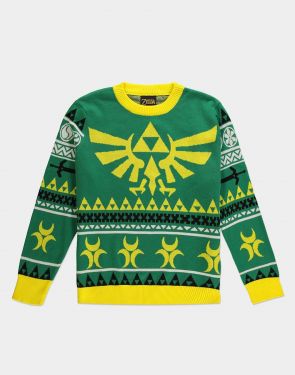 Legend Of Zelda: Hyrule Bright Ugly Christmas Sweater/Jumper