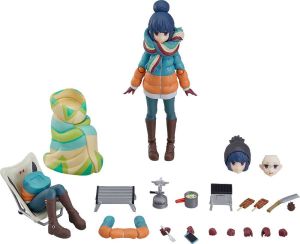 Laid-Back Camp: Rin Shima Figma Action Figure DX Edition (13cm) Preorder