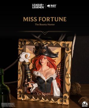 League of Legends: Miss Fortune The Bounty Hunter PVC 3D Photo Frame Preorder