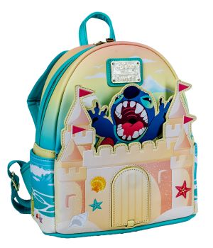 Loungefly Lilo and Stitch: Sandcastle Beach Surprise Mini Backpack Preorder