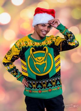 Loki: The Christmas Variant Christmas Jumper