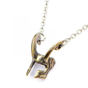 Thor: Loki Helmet Pendant Necklace