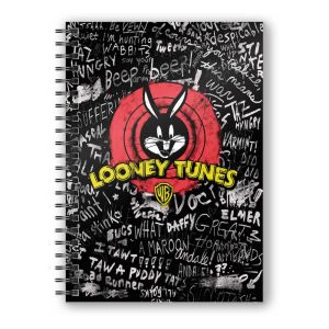 Looney Tunes : carnet Bugs Bunny avec précommande de visage à effet 3D