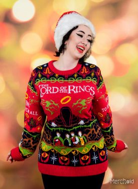Lord Of The Rings: One Sweater To Rule Them All Christmas Sweater