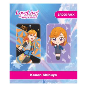 Love Live!: Kanon Shibuya pin-badges, pre-order van 2 stuks