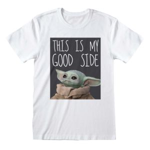The Mandalorian: Baby Yoda Grogu This is My Good Side T-Shirt