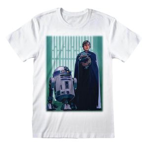 The Mandalorian: Luke Skywalker And Baby Yoda Grogu T-Shirt