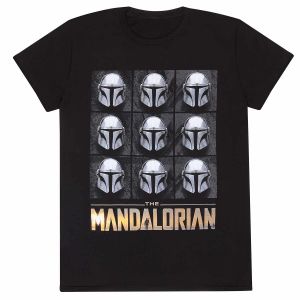 Star Wars: The Mandalorian Mando Helmets T-Shirt