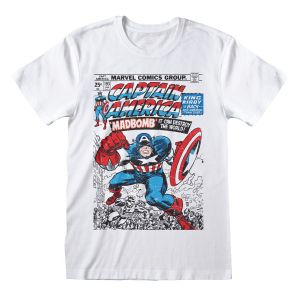 Captain America: Retro Comic Cover T-Shirt