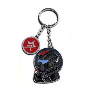 Mass Effect: Shepard Morality Metal Keychain