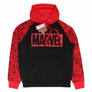 Marvel: Logo And Pattern Hoodie