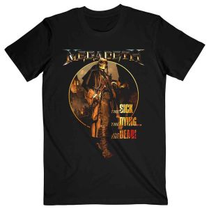 Megadeth: The Sick, The Dying … And the Dead Circle Album Art - Black T-Shirt