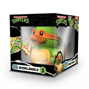 Teenage Mutant Ninja Turtles : Michelangelo Tubbz Canard en caoutchouc à collectionner (édition en boîte)