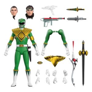 Mighty Morphin Power Rangers: Green Ranger Ultimates Action Figure (18cm) Preorder