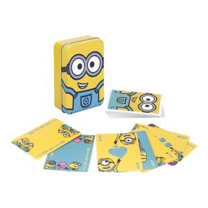 Minions: speelkaarten in blik Preorder