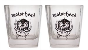 Motorhead: vasos de chupito de whisky, paquete de 2
