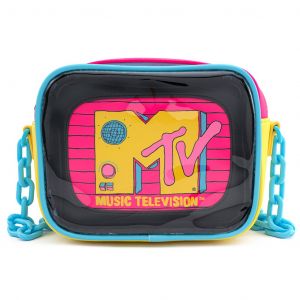 Loungefly MTV: Clear Crossbody Handbag
