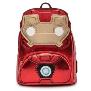 Loungefly Iron Man: Light-Up Mini Backpack