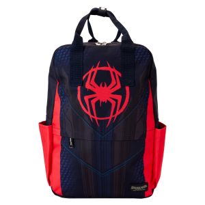 Loungefly: Spiderverse Miles Morales Suit Nylon-Rucksack in voller Größe