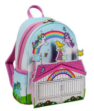Loungefly My Little Pony : Mini sac à dos stable 40e anniversaire
