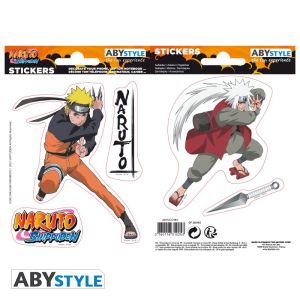 Naruto : Jiraiya 2 feuilles d'autocollants en précommande