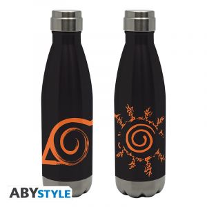 Naruto: Konoha 500ml Stainless Steel Water Bottle Preorder