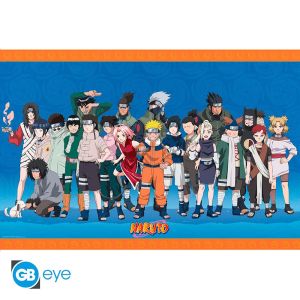 Naruto: Konoha ninja's poster (91.5 x 61 cm) vooraf besteld