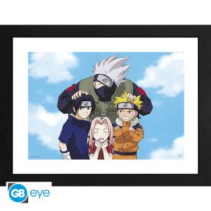 Naruto: "Photo Team 7" Framed Print (30x40cm) Preorder