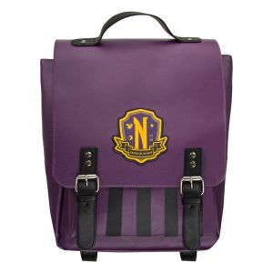 Nevermore Academy: Wednesday Backpack (Purple) Preorder