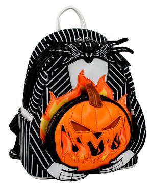 Loungefly Nightmare Before Christmas: Jack Pumpkin Head Mini Backpack