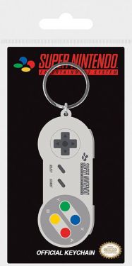 Nintendo: SNES Controller Rubber Keychain (6cm) Preorder