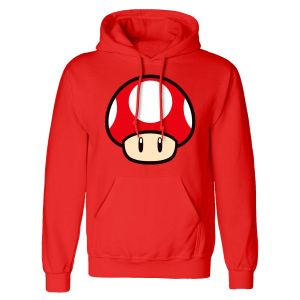 Nintendo Super Mario: Power Up Mushroom (Pullover Hoodie)