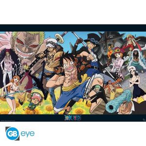 One Piece : Affiche Dressrosa (91.5x61cm) Précommande