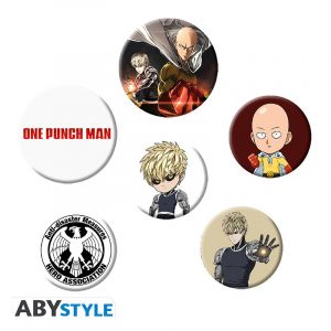 One Punch Man: Mix Badge Pack Preorder