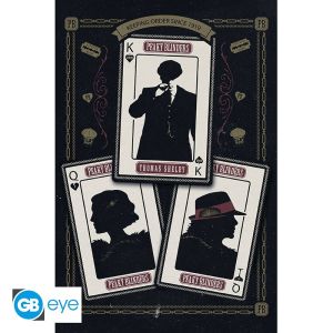 Peaky Blinders : Affiche de cartes (91.5x61 cm) Précommande
