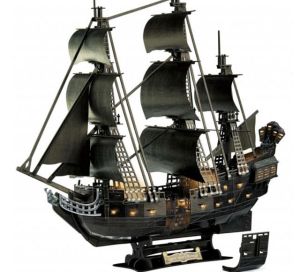 Pirates of the Caribbean: Black Pearl LED Edition 3D Puzzle (Dead Men Tell No Tales)