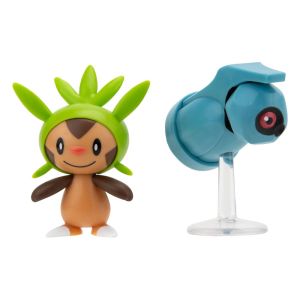 Pokémon: Chespin & Beldum Battle Figure First Partner Set Figure 2-Pack (5cm) Preorder