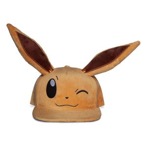 Pokemon: Winking Eevee Snapback Cap vooraf besteld