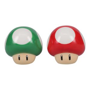 Super Mario Bros: Mushroom Salt and Pepper Shakers Preorder