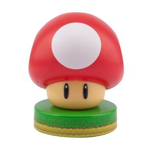Super Mario Bros: Super Mushroom-pictogramlampje