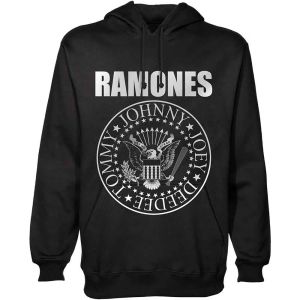 Ramones: Presidential Seal - Black Pullover Hoodie