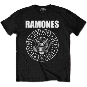 Ramones: Presidential Seal - Black T-Shirt